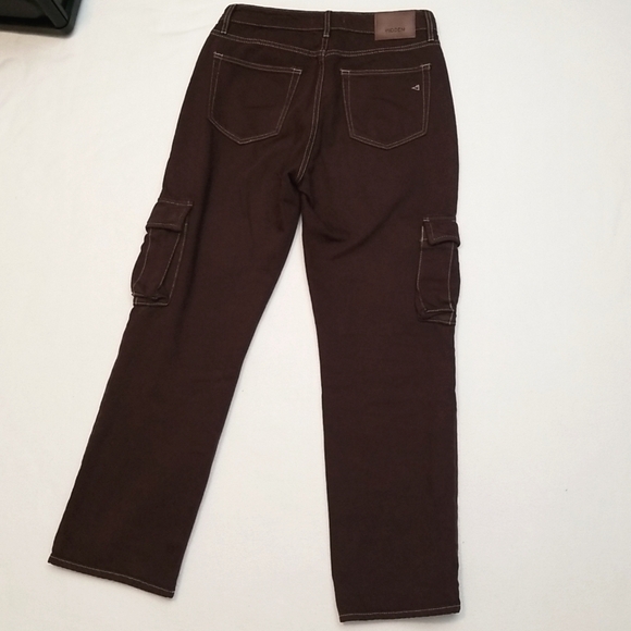 HIDDEN Jeans Brown Crossover Cargo Pants - Picture 4 of 7